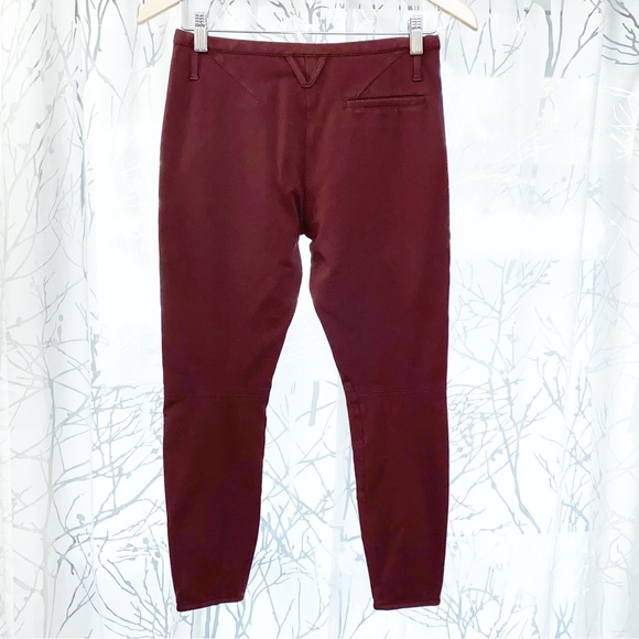 3.1 Phillip Lim Jodhpur BROWN ankle zipper zip skinny leg stretch pants leggings - Picture 5 of 16